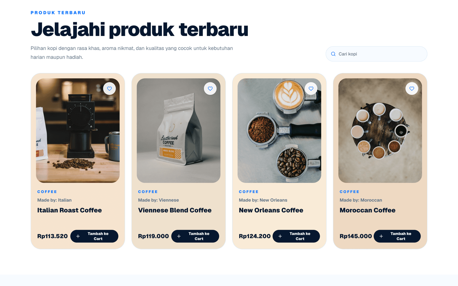 Coffee Store Demo