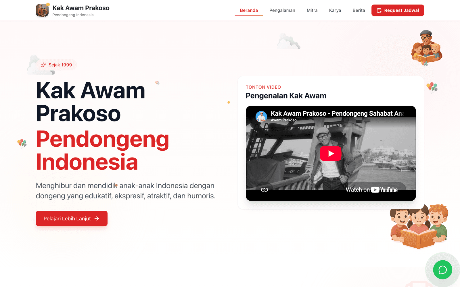 Pendongeng ID project preview